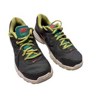 Nike Men's Black and Lime Athletic Shoes